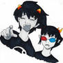 karkat can't stop laughing