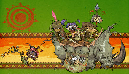 Lil Head Hunters by BrendanCorris