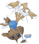 Hitmontop Used Triple Kick by BrendanCorris