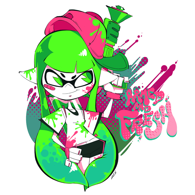 Inkling T-Shirt Design by BrendanCorris