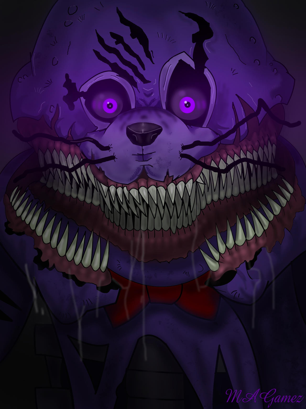 Fnaf Twisted Bonnie By Magamez On Deviantart Fnaf Twisted Bonnie By Magamez On Deviantart