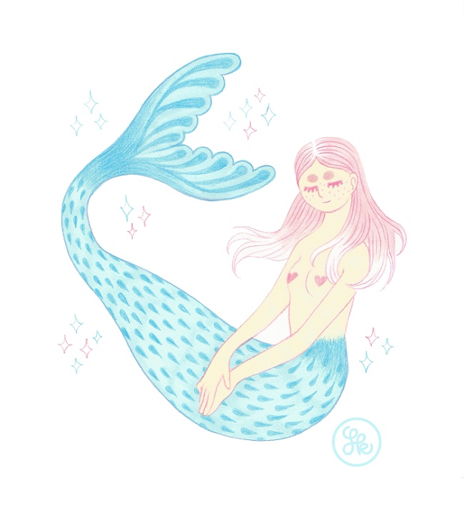 Lovely mermaid