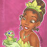 Sketch Card: Tiana and The Doctor