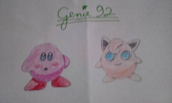 Kirby and Jigglypuff