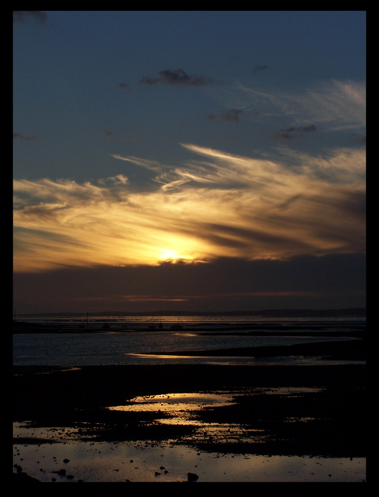 Morecambe Bay Sunset