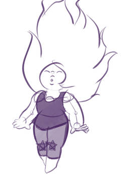 Amethyst sketch 3