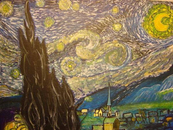 My painting to Van Gogh