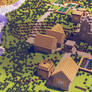 Minecraft village