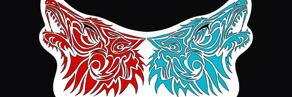 Wolf header by darkserenityart on DeviantArt
