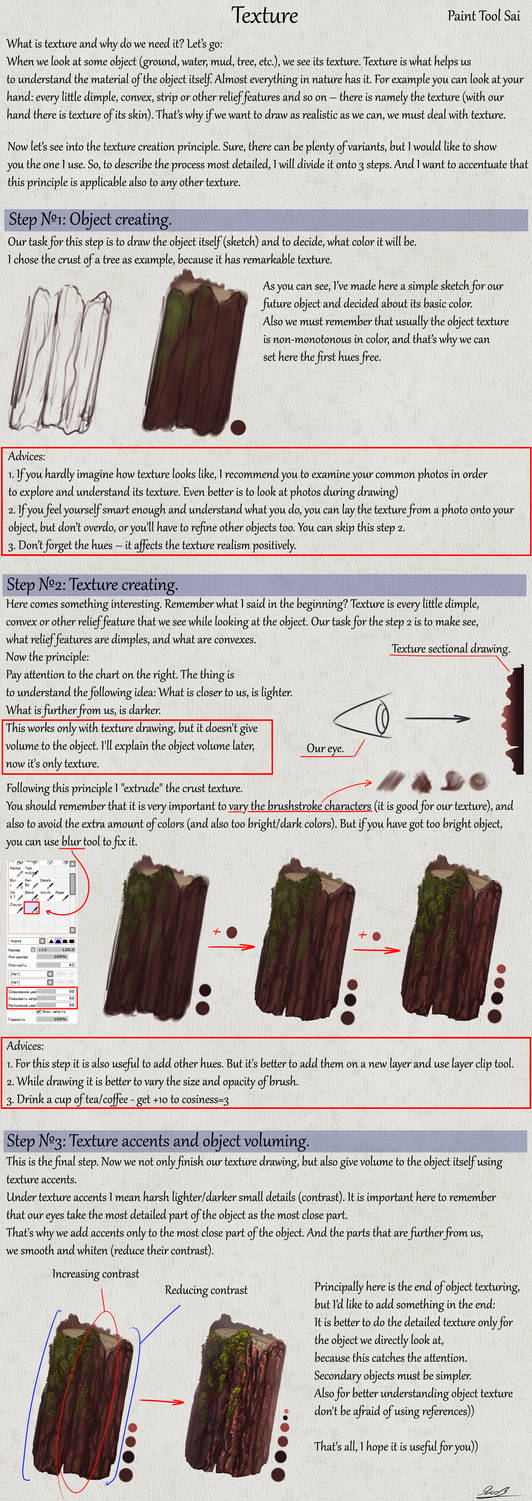 Tutorial: Texture. ENG by Yakovlev-vad on DeviantArt