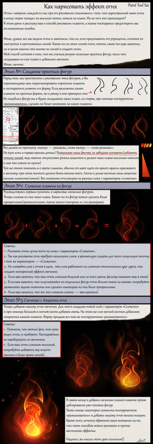 Tutorial: Fire effect. RUS