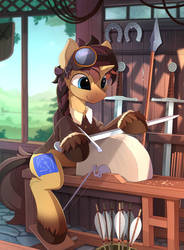 Blacksmith pony (Patreon reward)