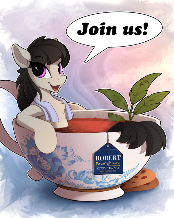 Octy with tea by Yakovlev-vad