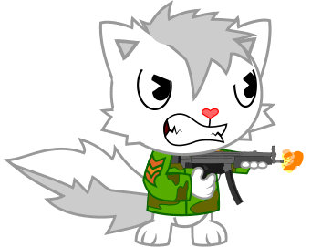 HTF army whity first gif ever :3 by WhityTheFox on DeviantArt