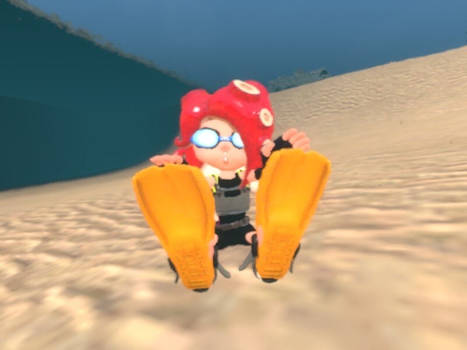 Underwater Octoling