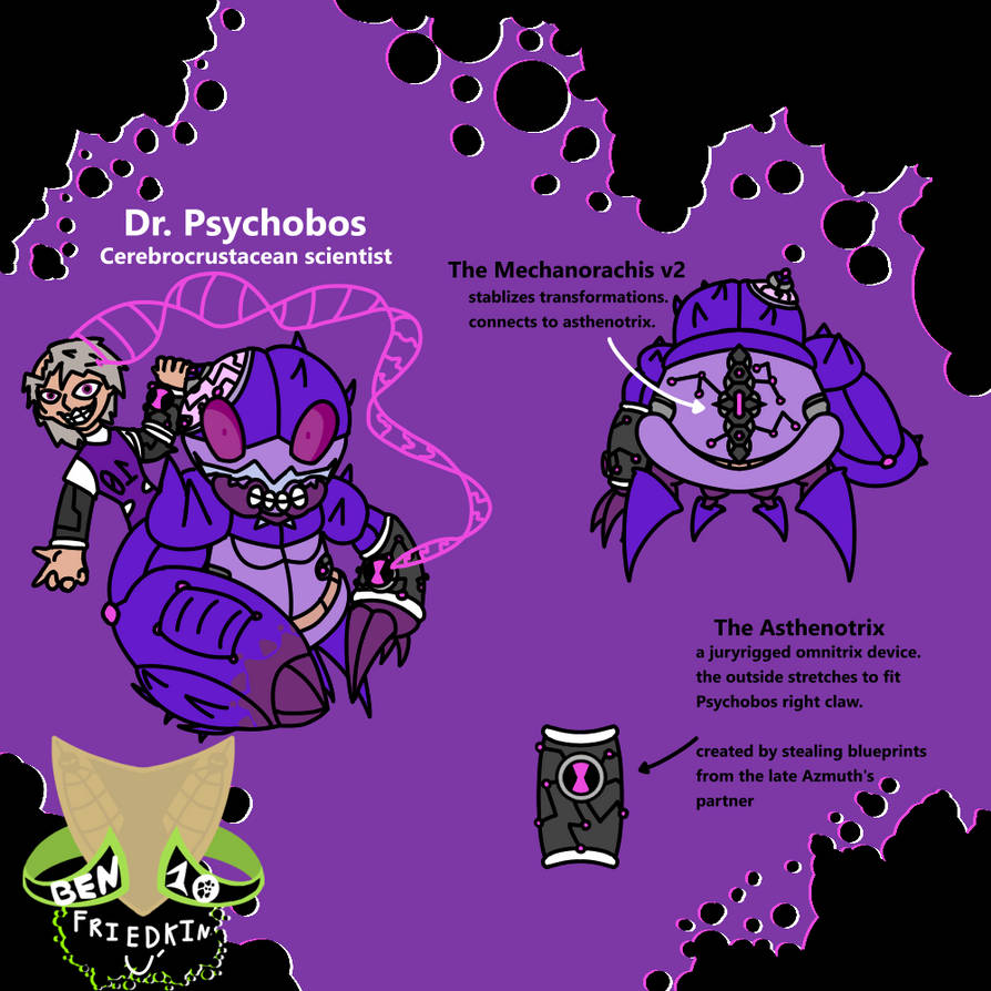 Psychobos Dr. Psychobos - Ben 10 villain - Friedkin U' by ImPatTheGreat on DeviantArt