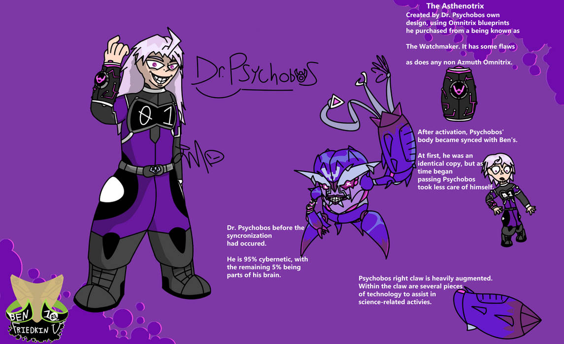 Psychobos Dr. Psychobos, wielder of the Asthenotrix (B10F'U) by ImPatTheGreat on ...