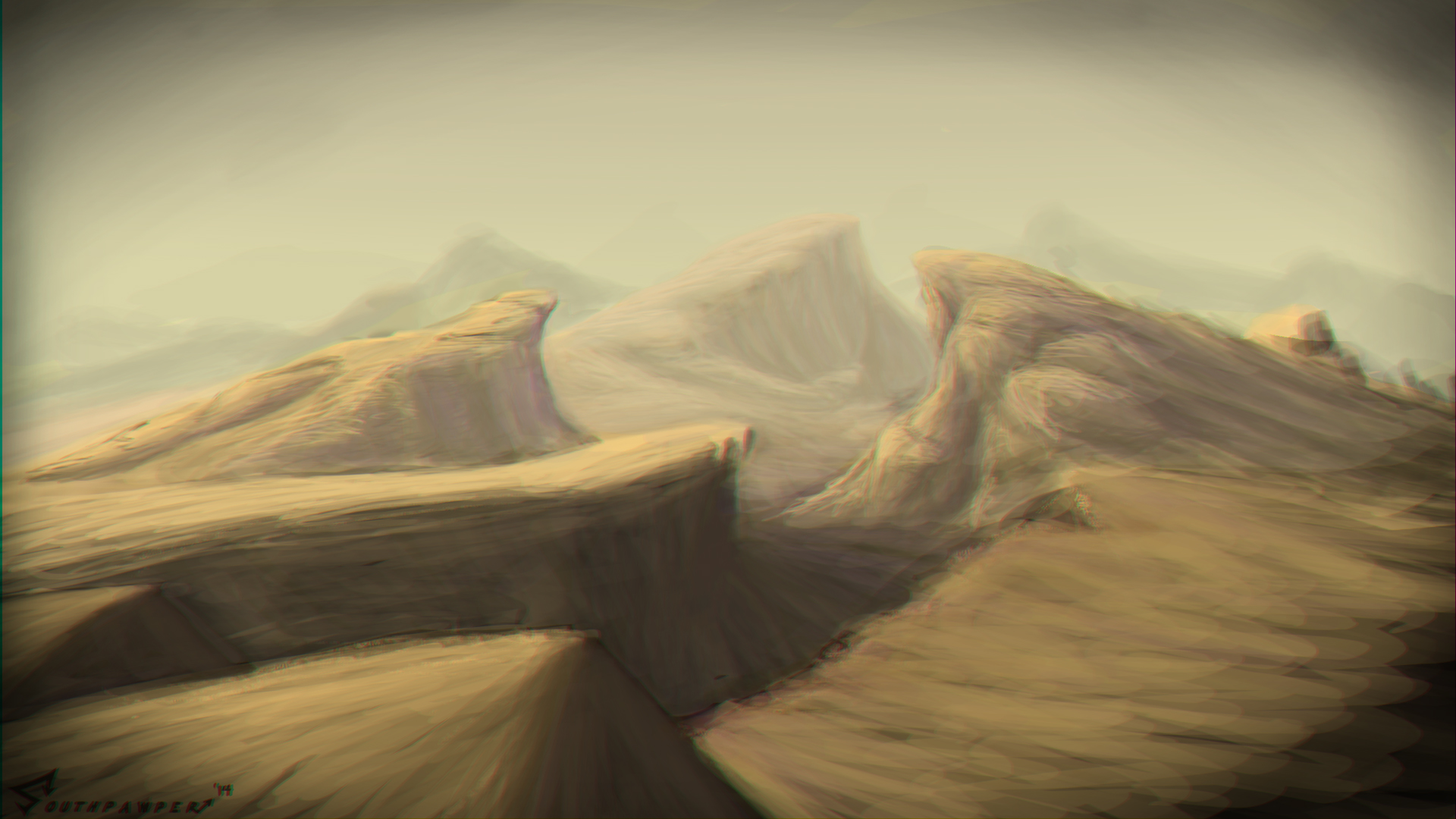 Dusty Mountains