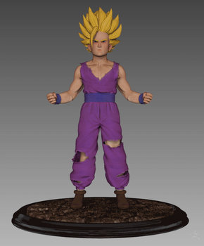 Son Gohan WIP TURNTABLE