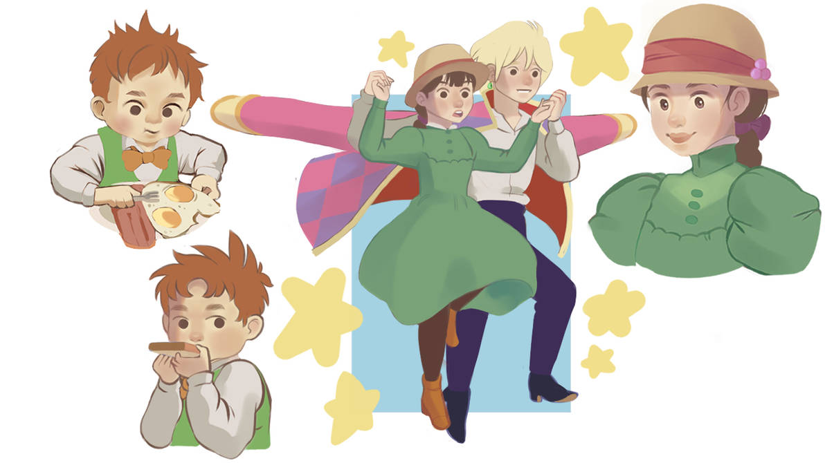 Howl's Moving Castle Illustration by WitchieFernie on DeviantArt