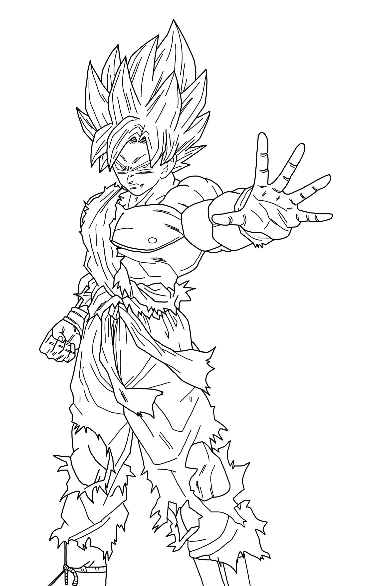 Super Saiyan 3 Goku Transformed by DragonBallAffinity on DeviantArt