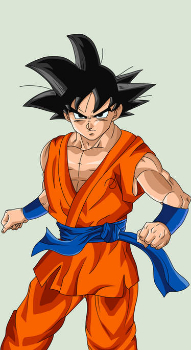 Desenhos Kevin - Goku Super Saiyajin-Dragon Ball Z Acabei de