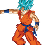 Goku SSGSS Punching