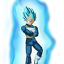 SSGSS Vegeta Arms Crossed Aura No BG