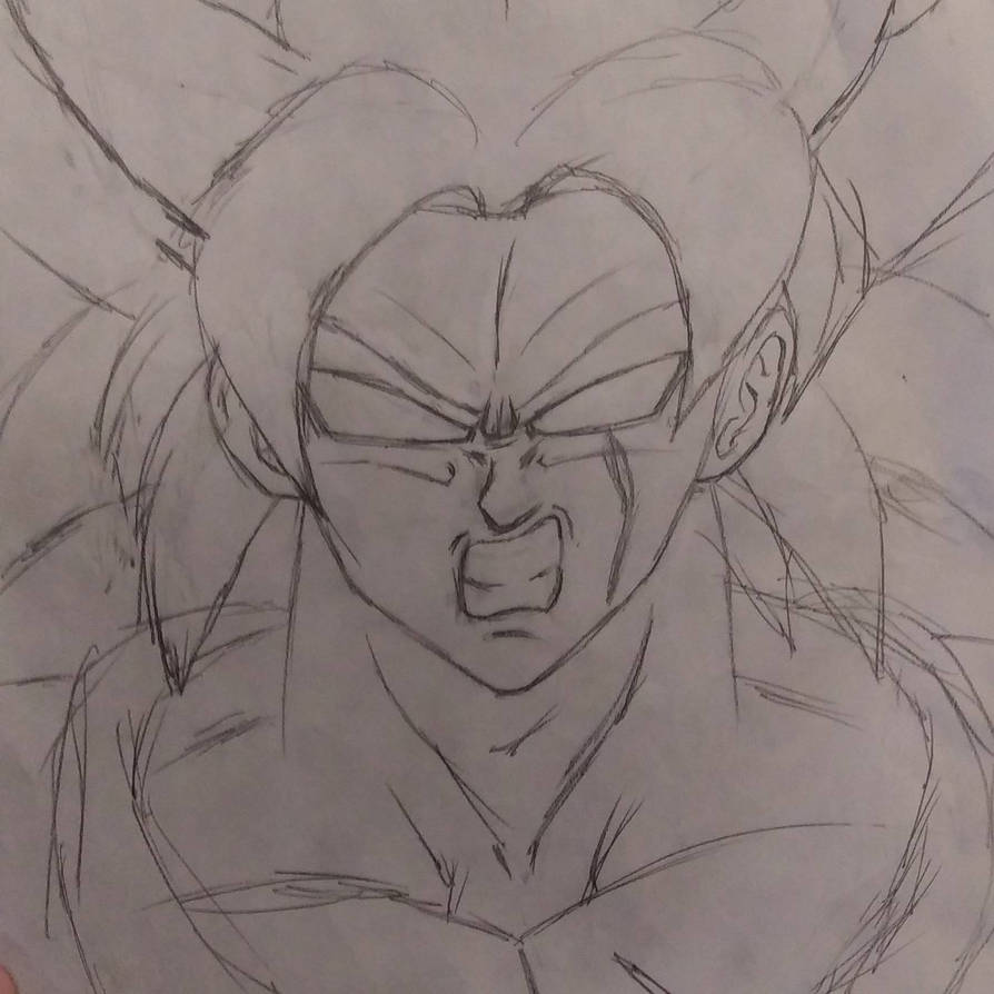 Dragon Ball Super Broly Sketch by DragonBallAffinity on DeviantArt