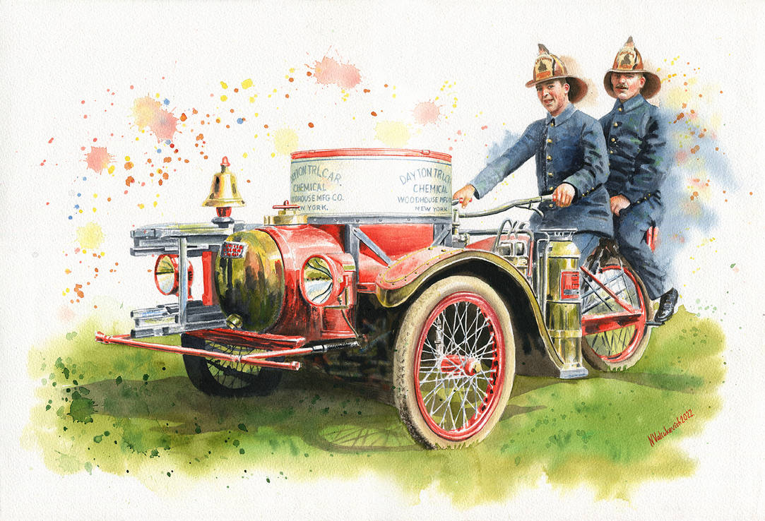 Deviantart Fire Engine Fire engine by NatalliaValiukevich on DeviantArt