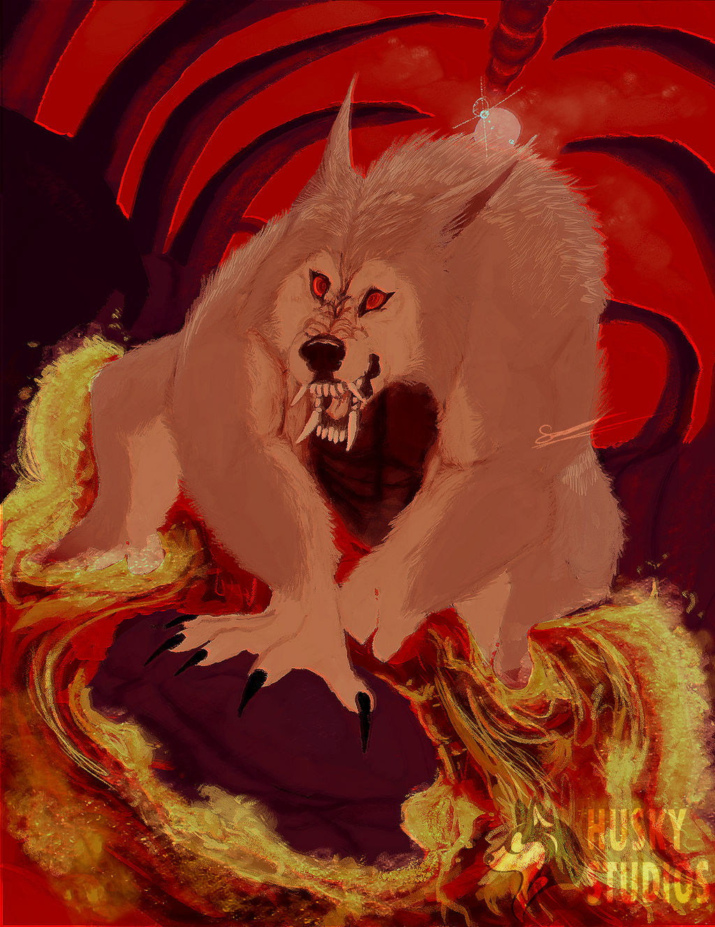 Deviantart Pythos Werewolf werewolf by Skittlesthehusky on DeviantArt