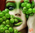 The Lady with grapes yami by Mindfreak-my