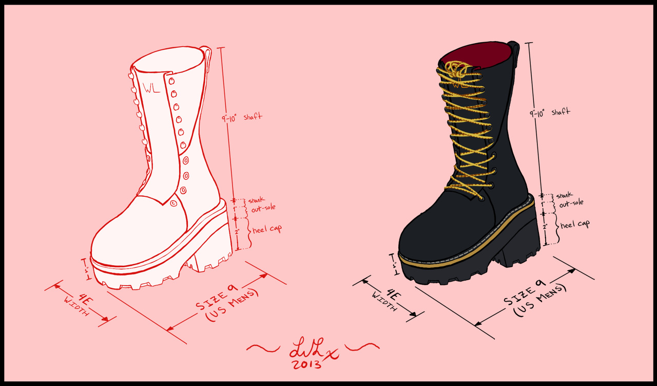 Boot Design by WebsterLeone on DeviantArt