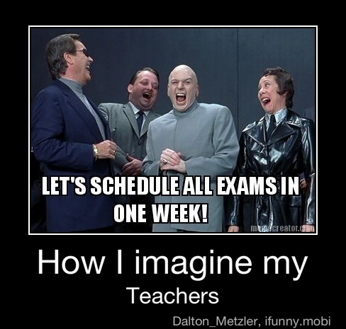 Exactly How I Imagine My Teachers Too