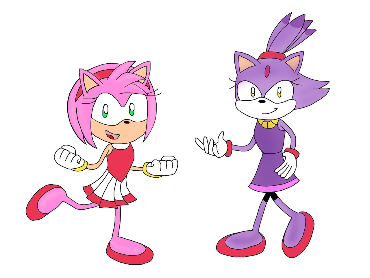 Olympic Amy and Blaze Request by LunaRozza on DeviantArt