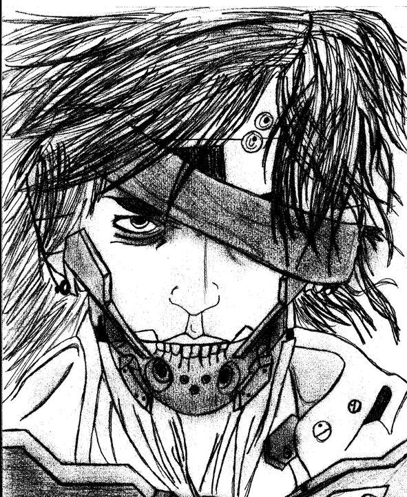 Cyborg Blood Raiden Cyborgenetic Raiden from MGSR by Fliesan on DeviantArt