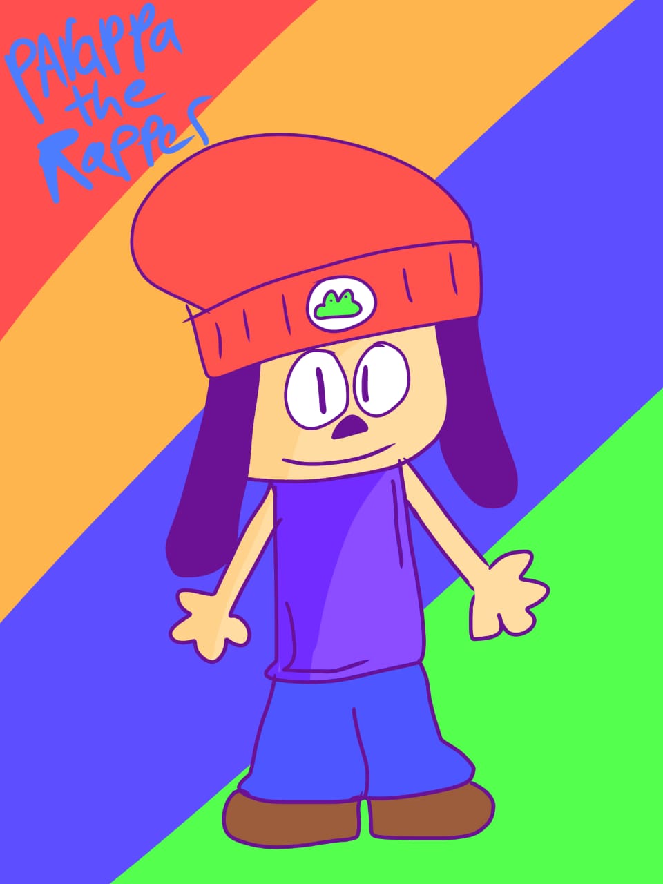 Parappa the Rapper by UnkownPurrfect on DeviantArt