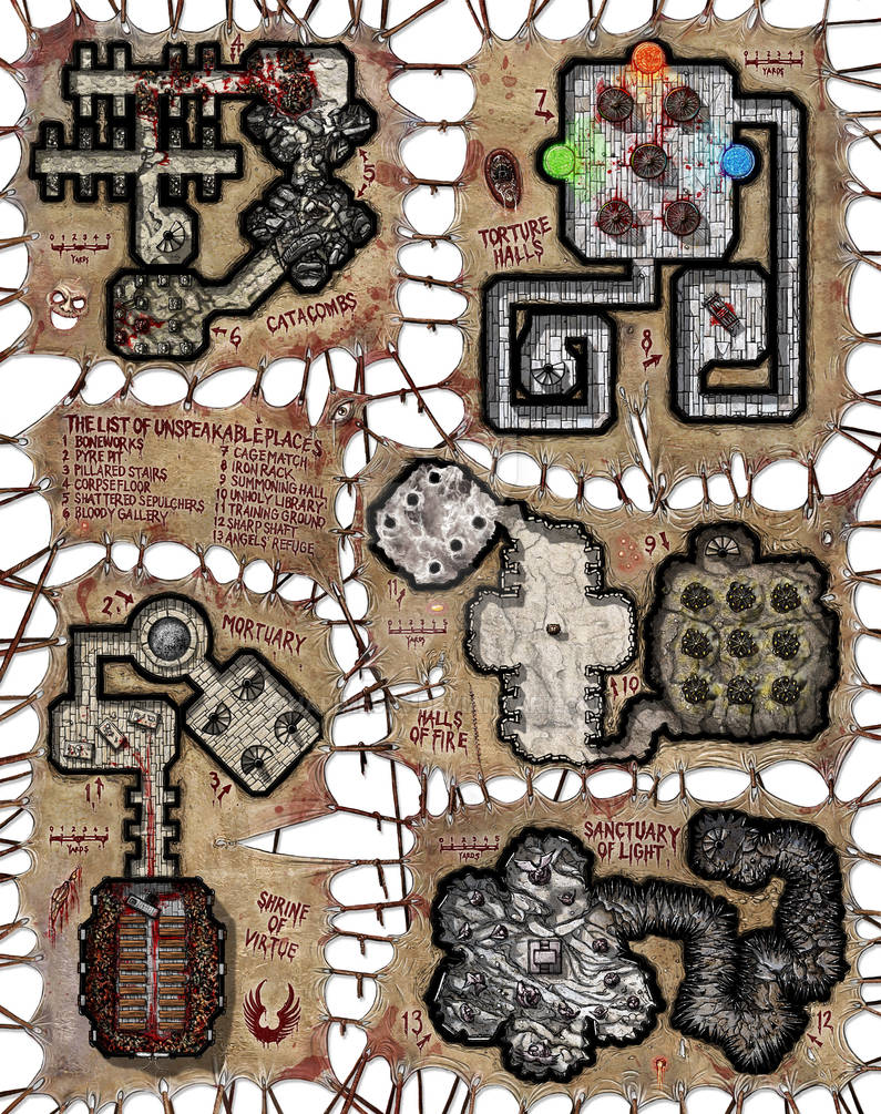 Quintet Map Shadow Of The Demon Lord By Hapimeses On Deviantart