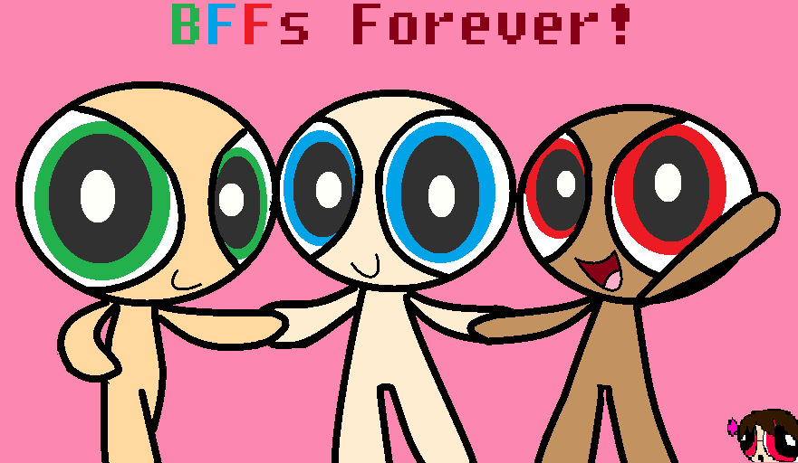 Best Friends Forever PPG/RRB Base by Irken-Pony1117 on DeviantArt