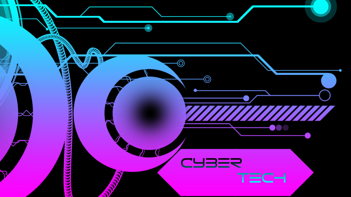 Cyber-Tech Wallpaper