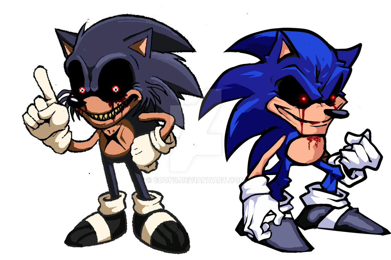Sonic exe lord x swapped colours by Sdon3 on DeviantArt
