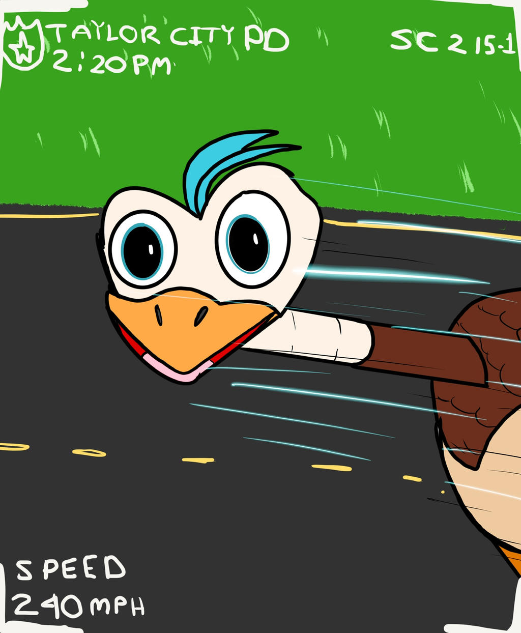 Merc hitting speed cameras by P250rhb2 on DeviantArt