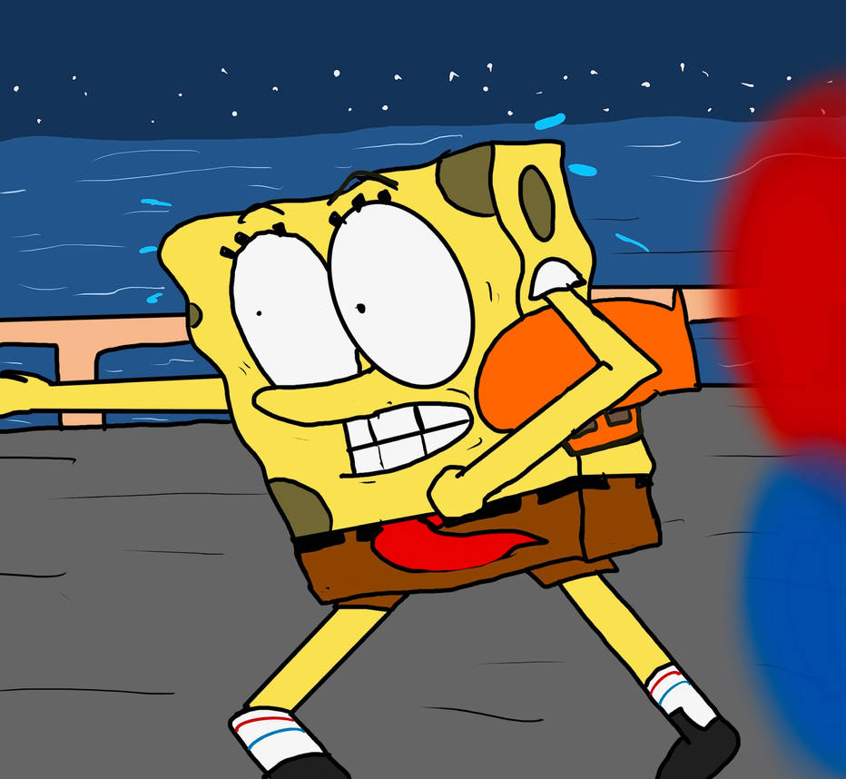 SpongeBob Running by P250rhb2 on DeviantArt