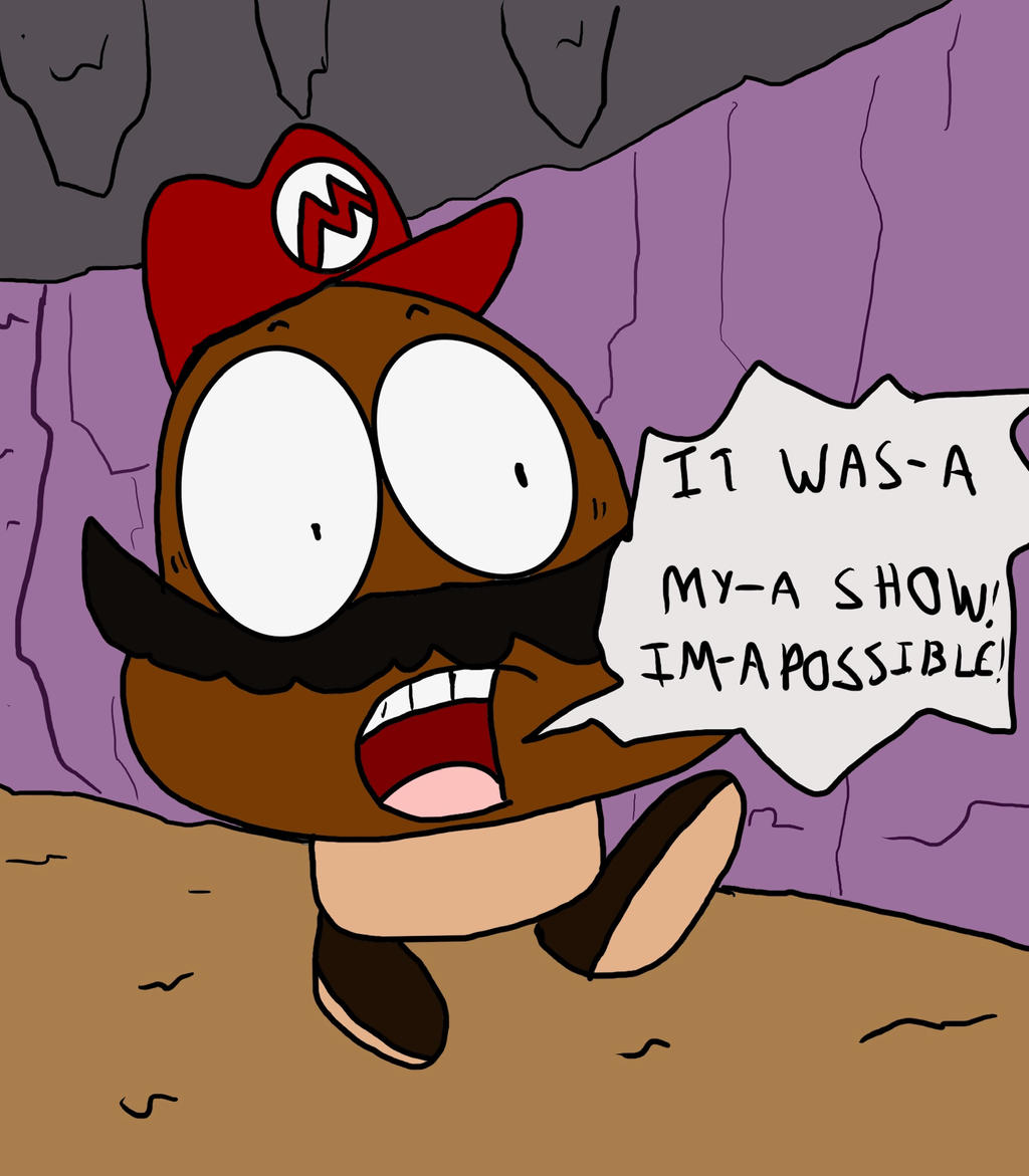 Mario Becomes a Goomba by P250rhb2 on DeviantArt