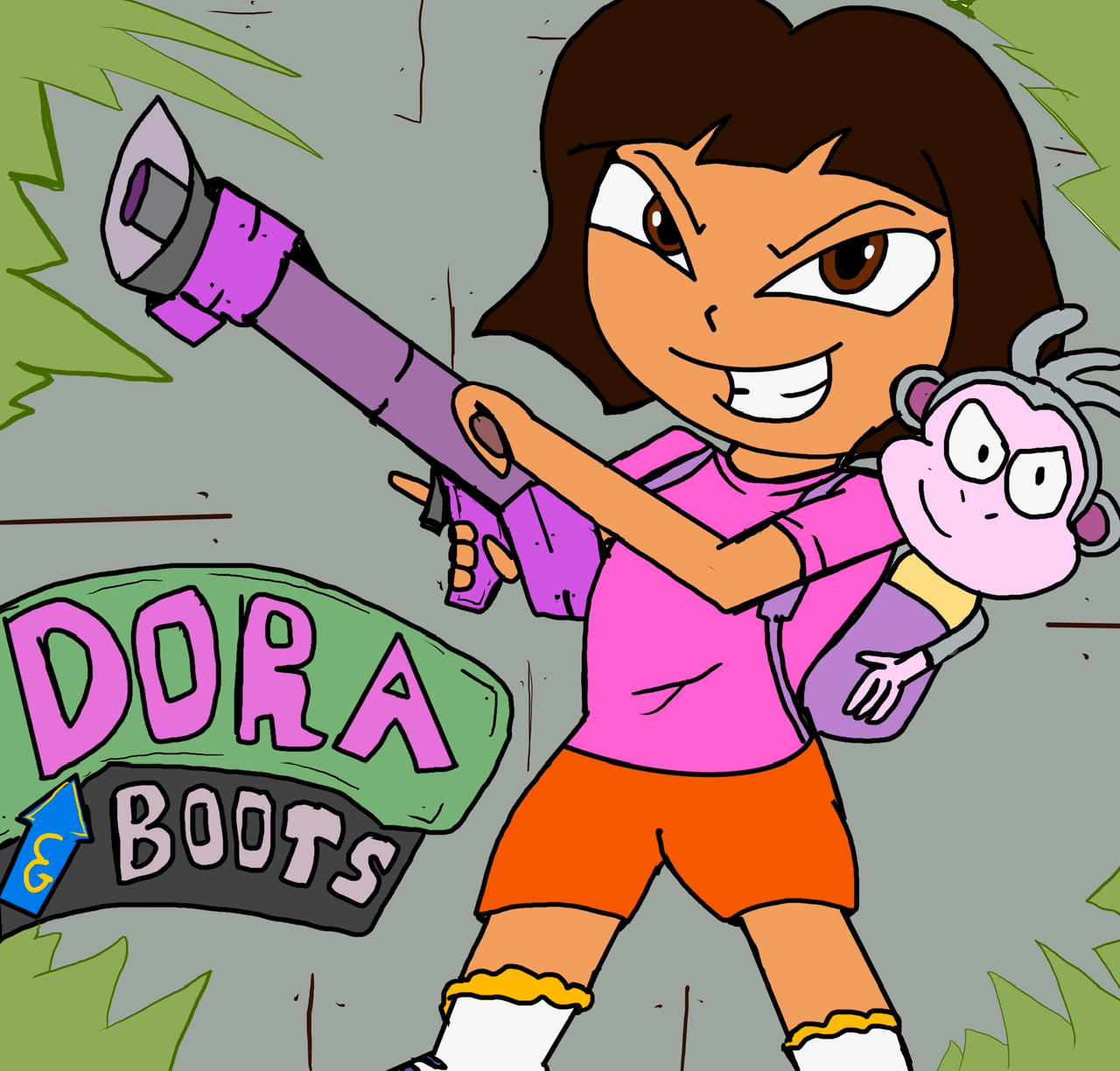 Dora And Boots X Ratchet by P250rhb2 on DeviantArt