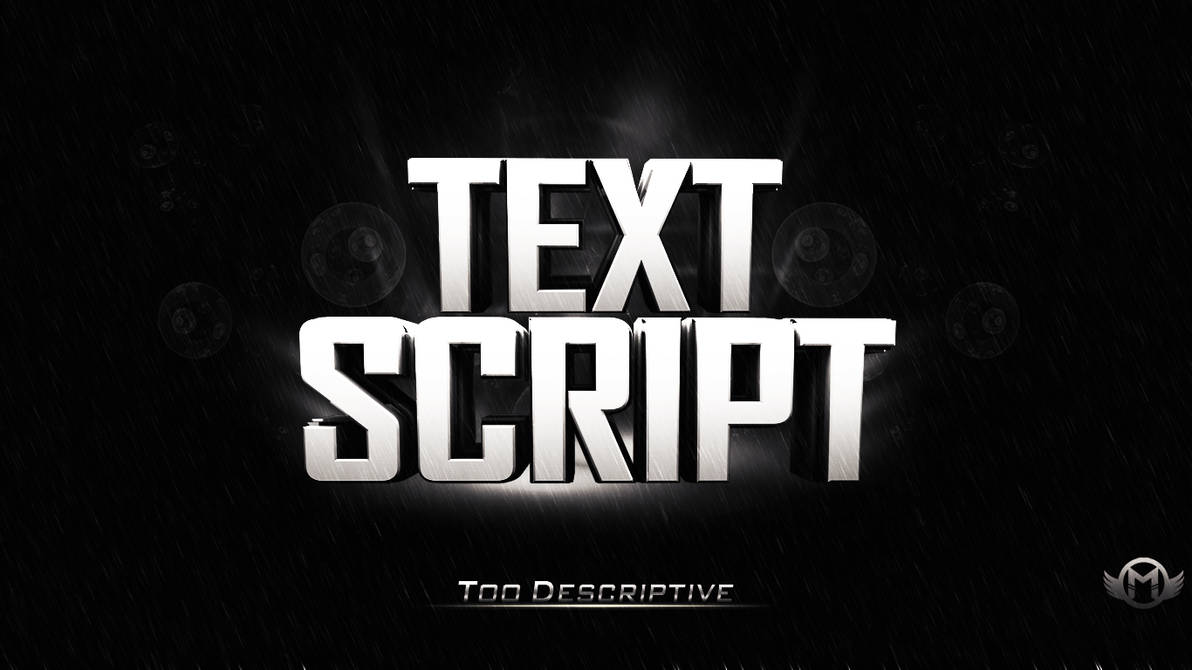 Text Script Desktop Background by motionsdesigns on DeviantArt