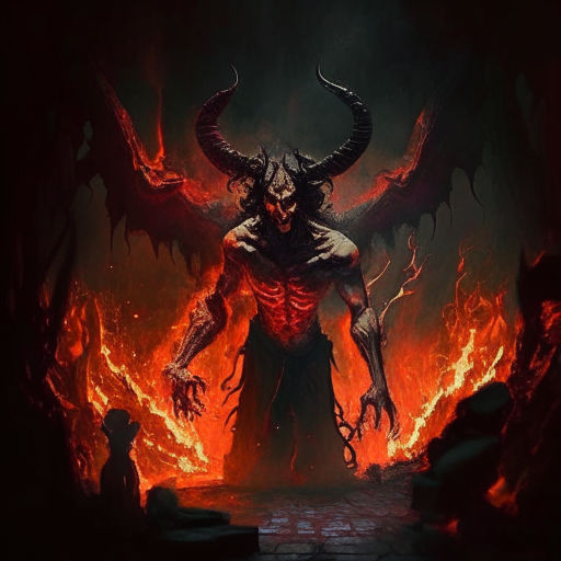 In the depths of hell by oscurita79 on DeviantArt