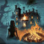 Haunted House Blaze A Ghostly Investigation