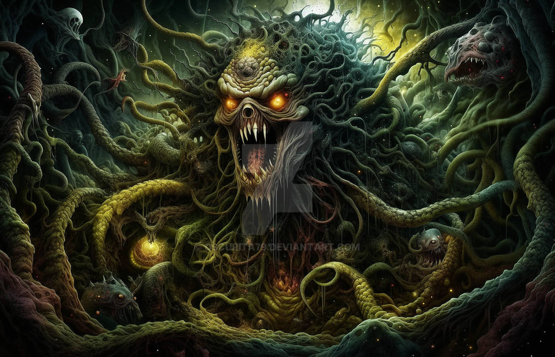 Distorted And Monstrous Creature by oscurita79 on DeviantArt