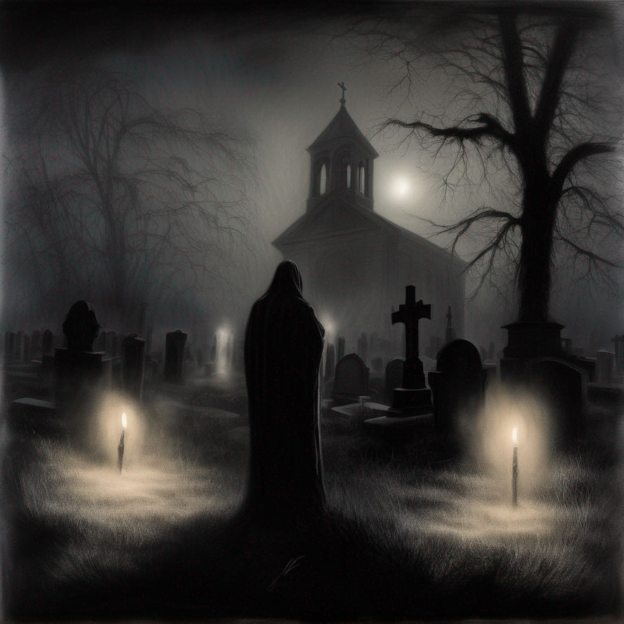 A mist-covered graveyard by oscurita79 on DeviantArt